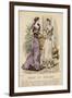 Ball Dress 1891-null-Framed Art Print