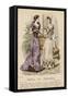 Ball Dress 1891-null-Framed Stretched Canvas