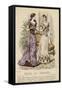 Ball Dress 1891-null-Framed Stretched Canvas