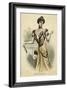 Ball Dress 1899-null-Framed Art Print