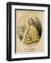 Ball Dress and Cloak-null-Framed Art Print