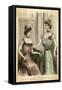 Ball Dresses 1899-null-Framed Stretched Canvas