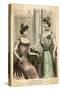 Ball Dresses 1899-null-Stretched Canvas