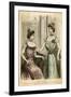 Ball Dresses 1899-null-Framed Art Print