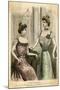 Ball Dresses 1899-null-Mounted Art Print