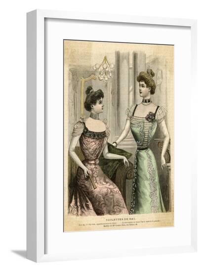 Ball Dresses 1899--Framed Art Print