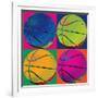 Ball Four-Basketball-Hugo Wild-Framed Art Print