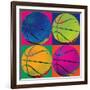 Ball Four-Basketball-Hugo Wild-Framed Art Print