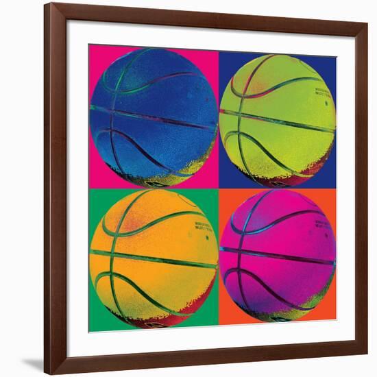 Ball Four-Basketball-Hugo Wild-Framed Art Print