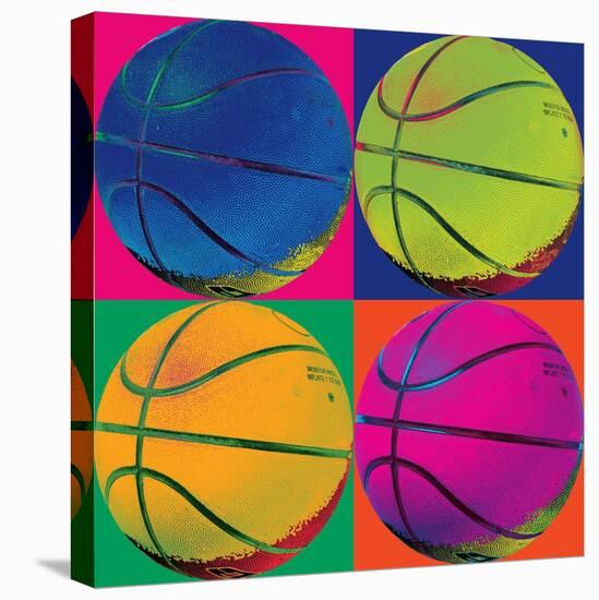 Ball Four-Basketball-Hugo Wild-Stretched Canvas