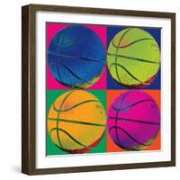 Ball Four-Basketball-Hugo Wild-Framed Art Print