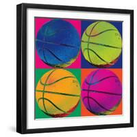 Ball Four-Basketball-Hugo Wild-Framed Art Print