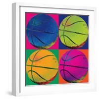 Ball Four-Basketball-Hugo Wild-Framed Art Print