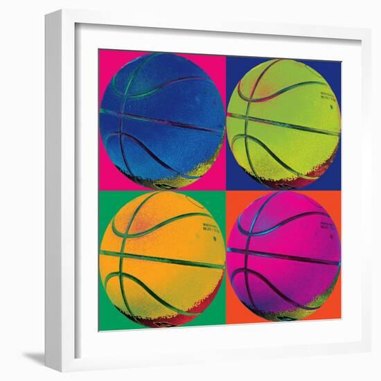 Ball Four-Basketball-Hugo Wild-Framed Art Print