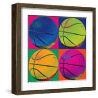 Ball Four-Basketball-Hugo Wild-Framed Art Print