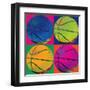 Ball Four-Basketball-Hugo Wild-Framed Art Print