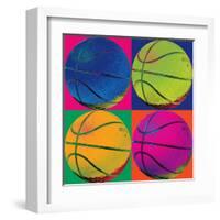 Ball Four-Basketball-Hugo Wild-Framed Art Print