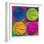 Ball Four-Basketball-Hugo Wild-Framed Art Print