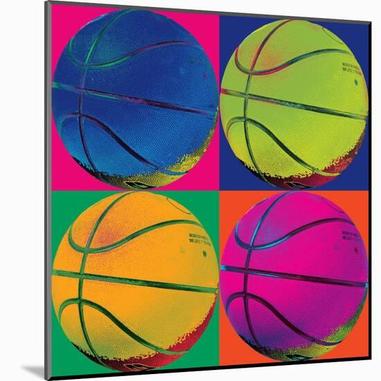 Ball Four-Basketball-Hugo Wild-Mounted Art Print