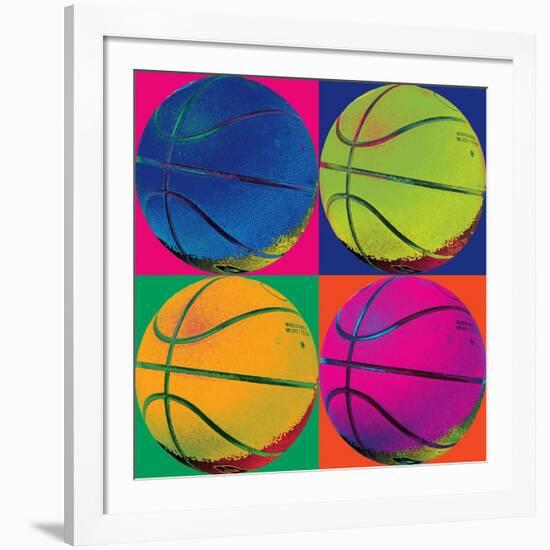 Ball Four-Basketball-Hugo Wild-Framed Art Print