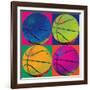 Ball Four-Basketball-Hugo Wild-Framed Art Print