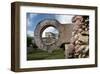 Ball Game Ring Uxmal Yucatan-null-Framed Art Print