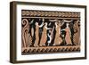 Ball Game with Juno, Minerva and Venus from Collection Des Vases Grecs De Le Comte De M Lamberg-null-Framed Giclee Print