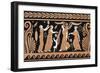 Ball Game with Juno, Minerva and Venus from Collection Des Vases Grecs De Le Comte De M Lamberg-null-Framed Giclee Print