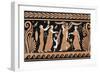 Ball Game with Juno, Minerva and Venus from Collection Des Vases Grecs De Le Comte De M Lamberg-null-Framed Giclee Print