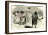 Ball Game with the Conibos Peru 1869-null-Framed Giclee Print