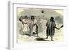 Ball Game with the Conibos Peru 1869-null-Framed Giclee Print