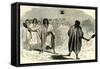 Ball Game with the Conibos Peru 1869-null-Framed Stretched Canvas