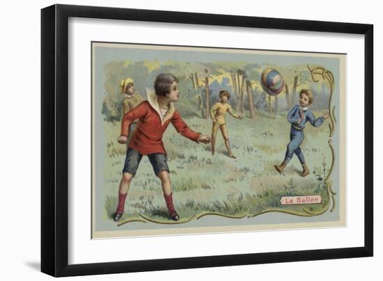 Ball Game-null-Framed Giclee Print