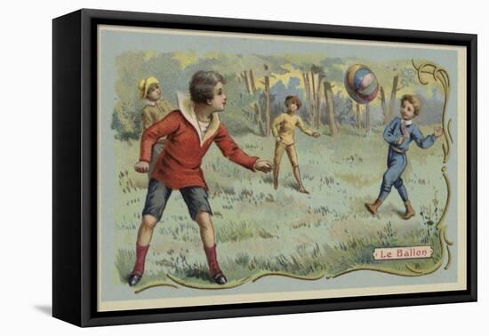 Ball Game-null-Framed Stretched Canvas