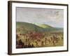 Ball Games in Native American Village-George Catlin-Framed Giclee Print