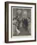 Ball Given to Provincial Mayors and Mayoresses at the Mansion House, the Reception-Amedee Forestier-Framed Giclee Print