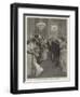 Ball Given to Provincial Mayors and Mayoresses at the Mansion House, the Reception-Amedee Forestier-Framed Giclee Print