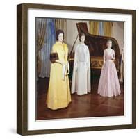 Ball Gowns of Lady Bird Johnson-null-Framed Giclee Print