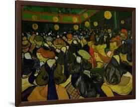 Ball in Arles-Vincent van Gogh-Framed Giclee Print