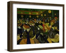 Ball in Arles-Vincent van Gogh-Framed Giclee Print