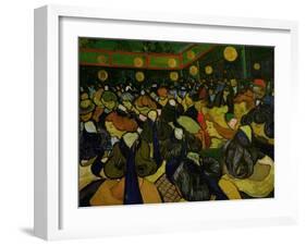 Ball in Arles-Vincent van Gogh-Framed Giclee Print