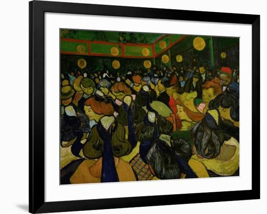 Ball in Arles-Vincent van Gogh-Framed Giclee Print