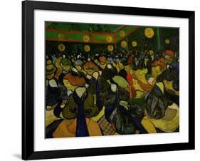 Ball in Arles-Vincent van Gogh-Framed Giclee Print