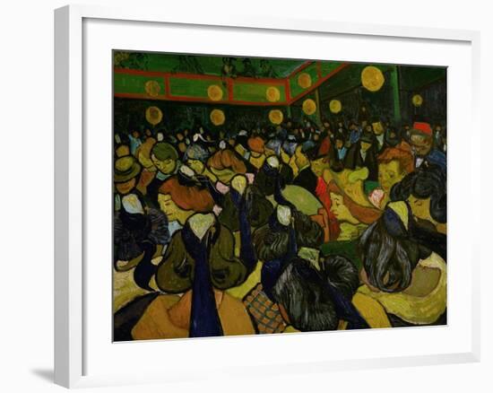 Ball in Arles-Vincent van Gogh-Framed Giclee Print