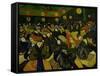 Ball in Arles-Vincent van Gogh-Framed Stretched Canvas