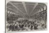 Ball in Honour of President Lincoln in the Great Hall of the Patent Office at Washington-null-Stretched Canvas