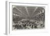 Ball in Honour of President Lincoln in the Great Hall of the Patent Office at Washington-null-Framed Giclee Print