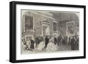 Ball in Honour of the Prince and Princess of Wales at Holkham House-null-Framed Giclee Print