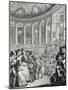 Ball in Paris on Occasion of Birth of Dauphin, France, 18th Century-null-Mounted Giclee Print