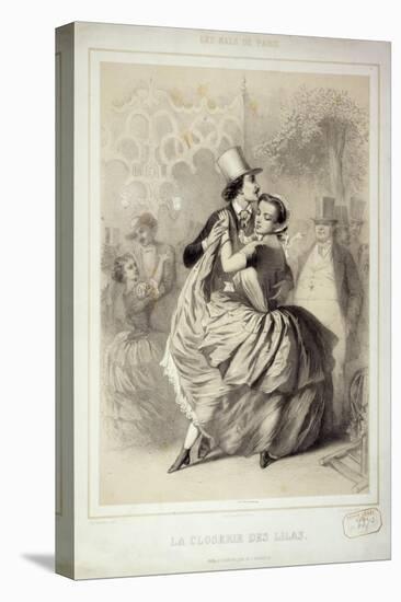 Ball in Paris-Charles Vernier-Stretched Canvas